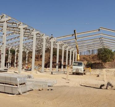 Estruturas 100% Pré-moldadas